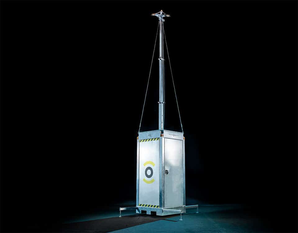 Telescopic Security Tower Mast Premium