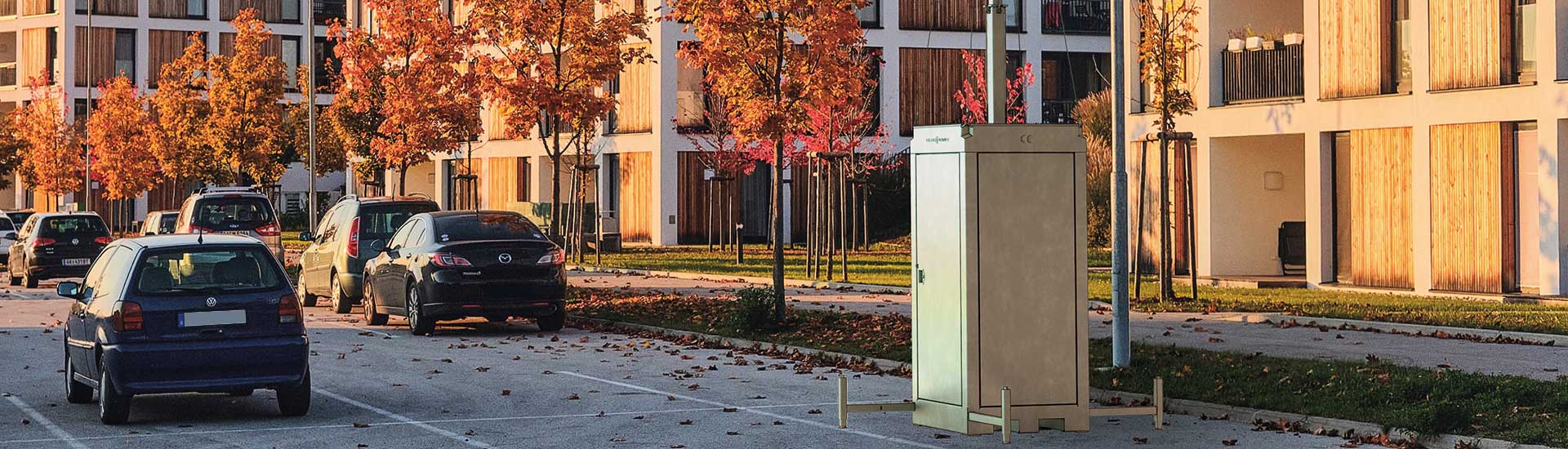 Mobile security towers for Property Management