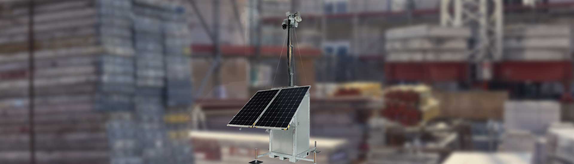 L’uso di energia solare e pulita per alimentare le torri TVCC