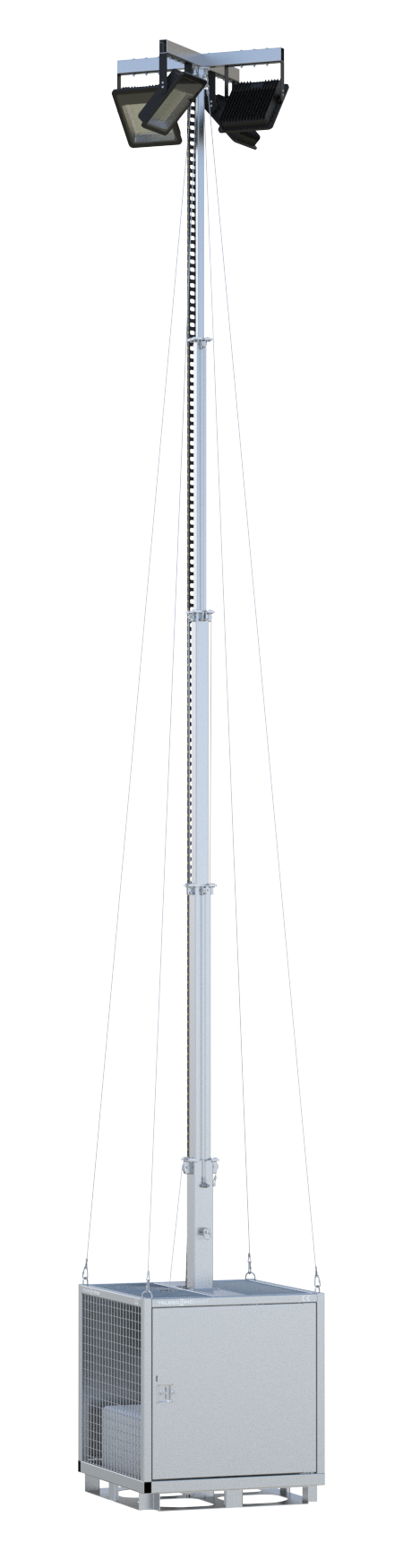 Mobile light tower